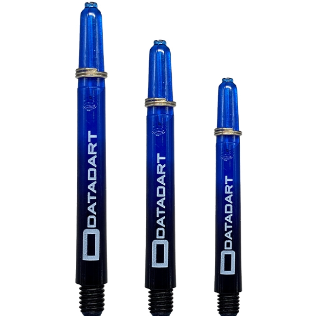 DATADART ARGON Polycarbonat-Schäfte schwarz/blau